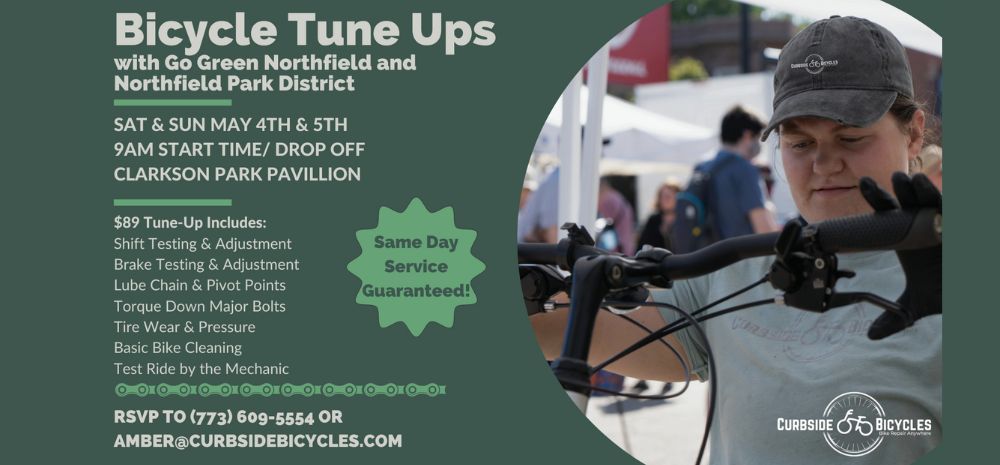 Make an appointment for a bike tune-up
